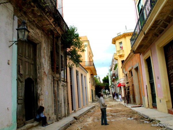 Restoration in Havana Vieja with UNESCO world heritage status ...